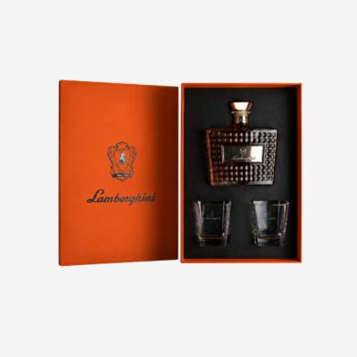 Lamborghini Brandy Gift Box (700ml + 2 Glasses)